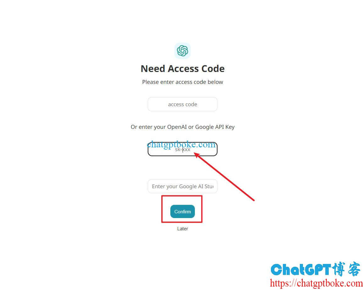 Chatopt Api Key ChatGPT Next Web如何填入自己的OpenAI API key? - ChatGPT博客