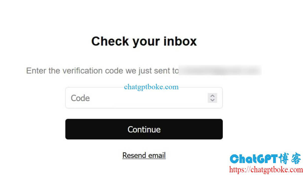 登录ChatGPT账号需要验证码