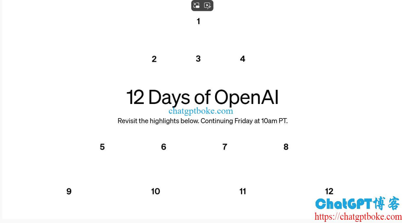 12 Days of OpenAI